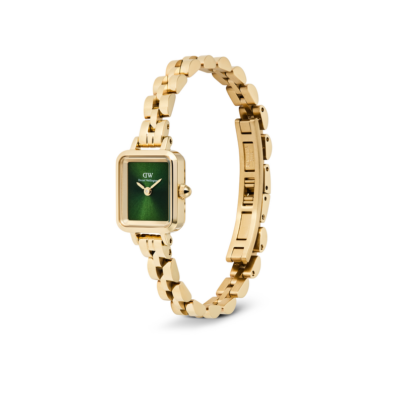 Daniel Wellington Petite & Quadro Mini Arch Emerald Women's Watch DW00100852-zoom-