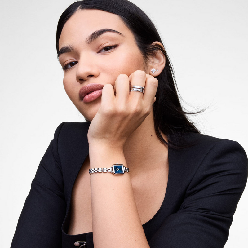 Daniel Wellington Petite & Quadro Mini Arch Blue Arctic Women's Watch DW00100846-zoom-