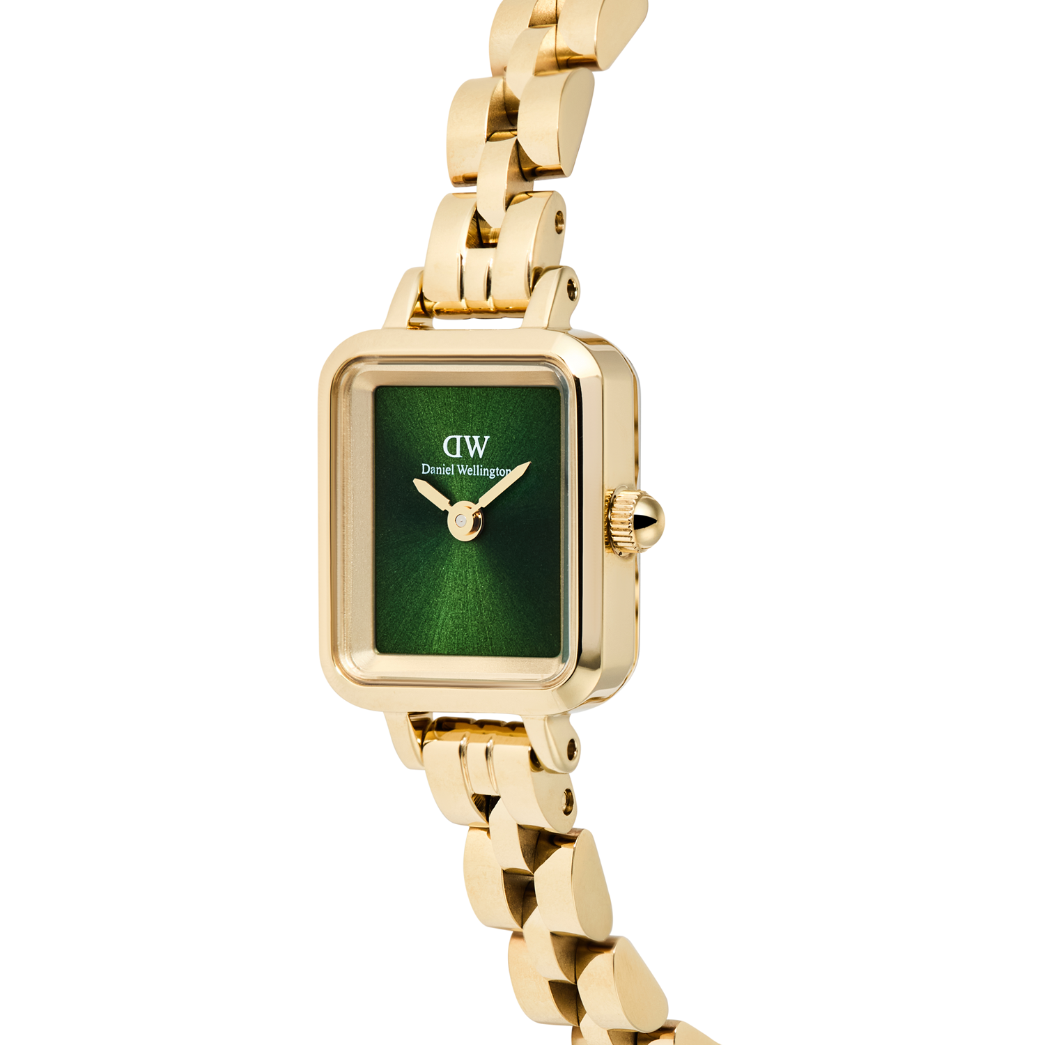 Daniel Wellington Petite & Quadro Mini Arch Emerald Women's Watch DW00100852