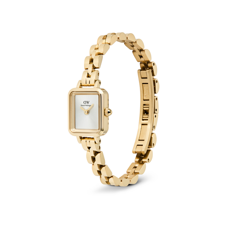 Daniel Wellington Petite & Quadro Mini Arch Silver Women's Watch DW00100850-zoom-