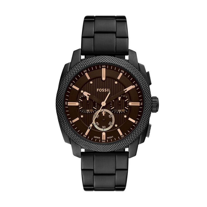 Fossil Machine Black Men's Watch FS6097-zoom-