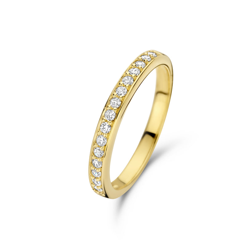 Parte Di Me Santa Maria della Base 925 sterling zilveren gold plated ring PDM33049-60-zoom-