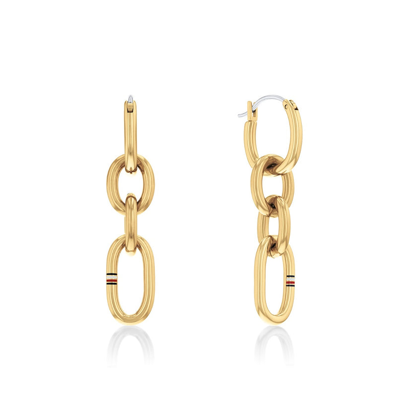 Tommy Hilfiger Jewels Gold-coloured Drop earrings TJ2780786-zoom-