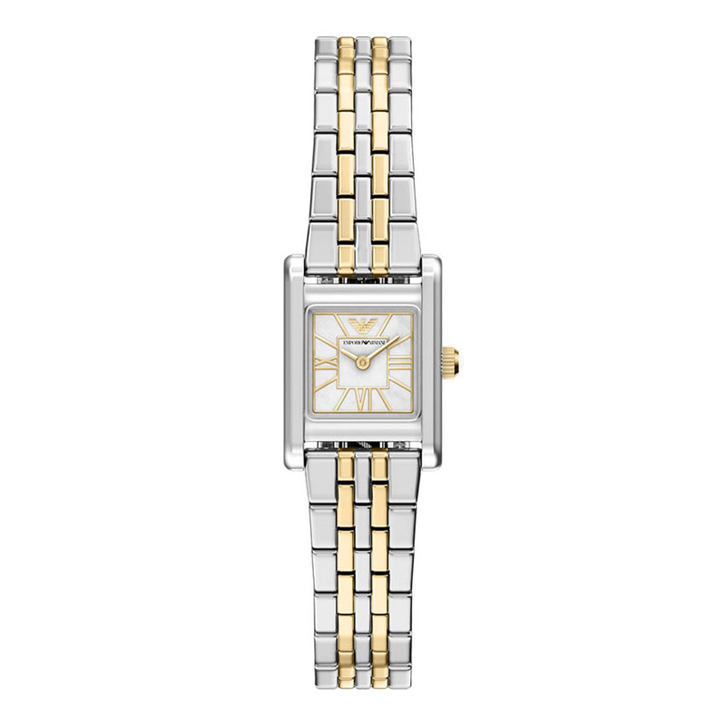 Emporio Armani Square White Dial Watch AR11763-zoom-
