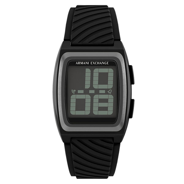 Armani Exchange Oval Black Dial Watch AX2971