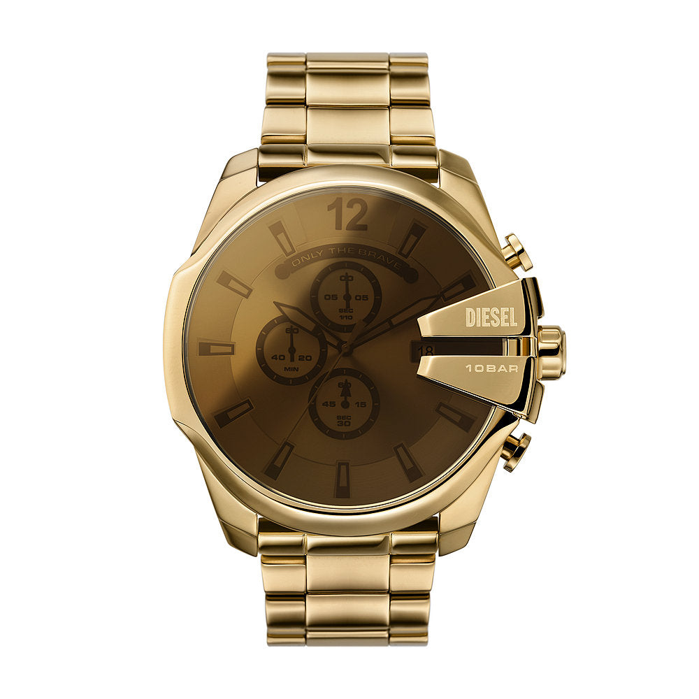 Diesel Mega Chief Gold Watch DZ4662