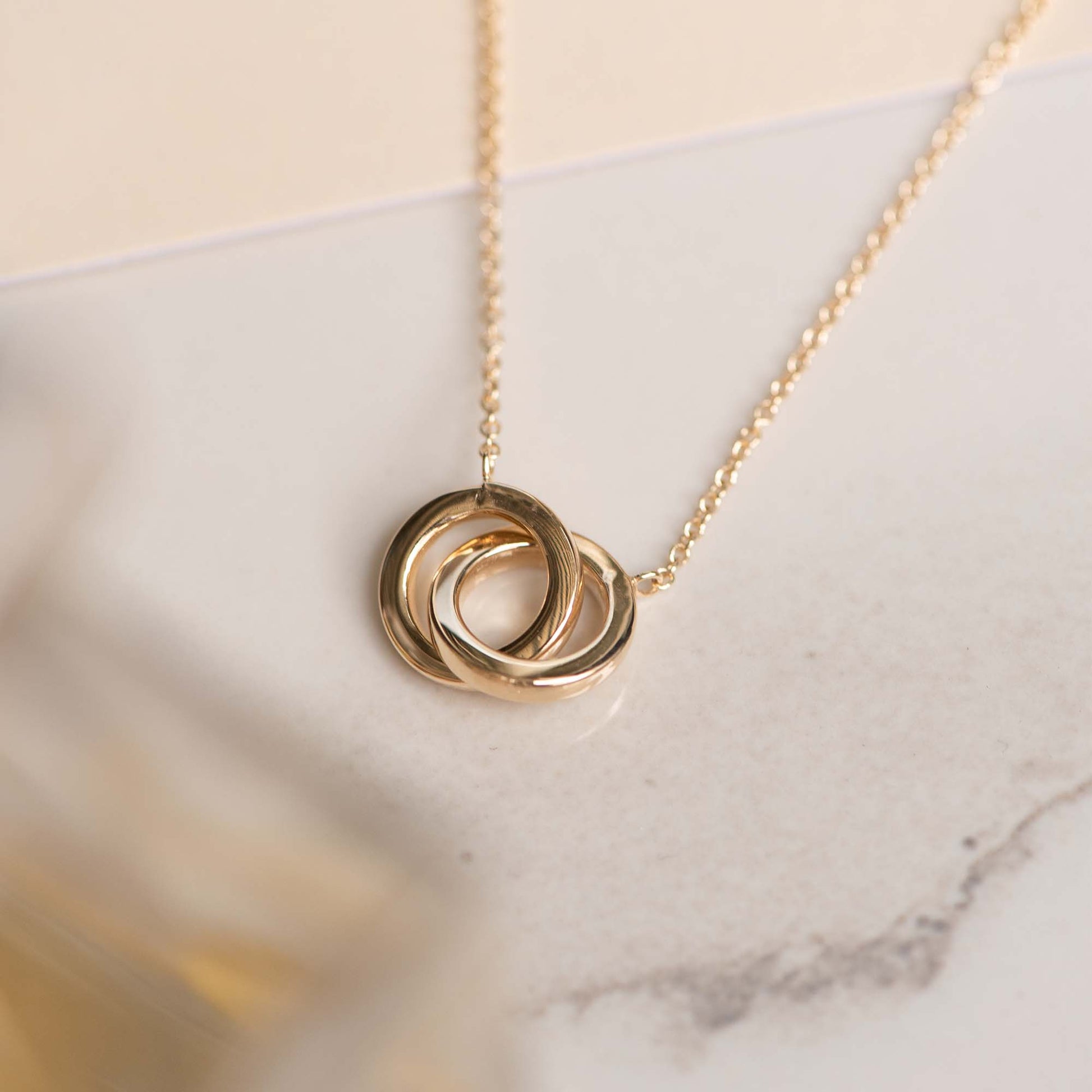 Isabel Bernard 14 Carat Golden Le Marais Zoé Necklace IB340131 (Length: 40.00-44.00 cm)