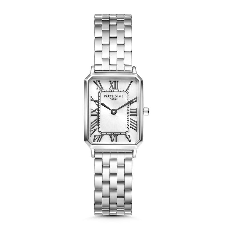 Parte di Me Orologio rectangular Dames Horloge Zilverkleurige PDM09024-zoom-