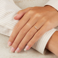 Blush 14 Carat Gold Ring 1200YZI/46 (size: 46)