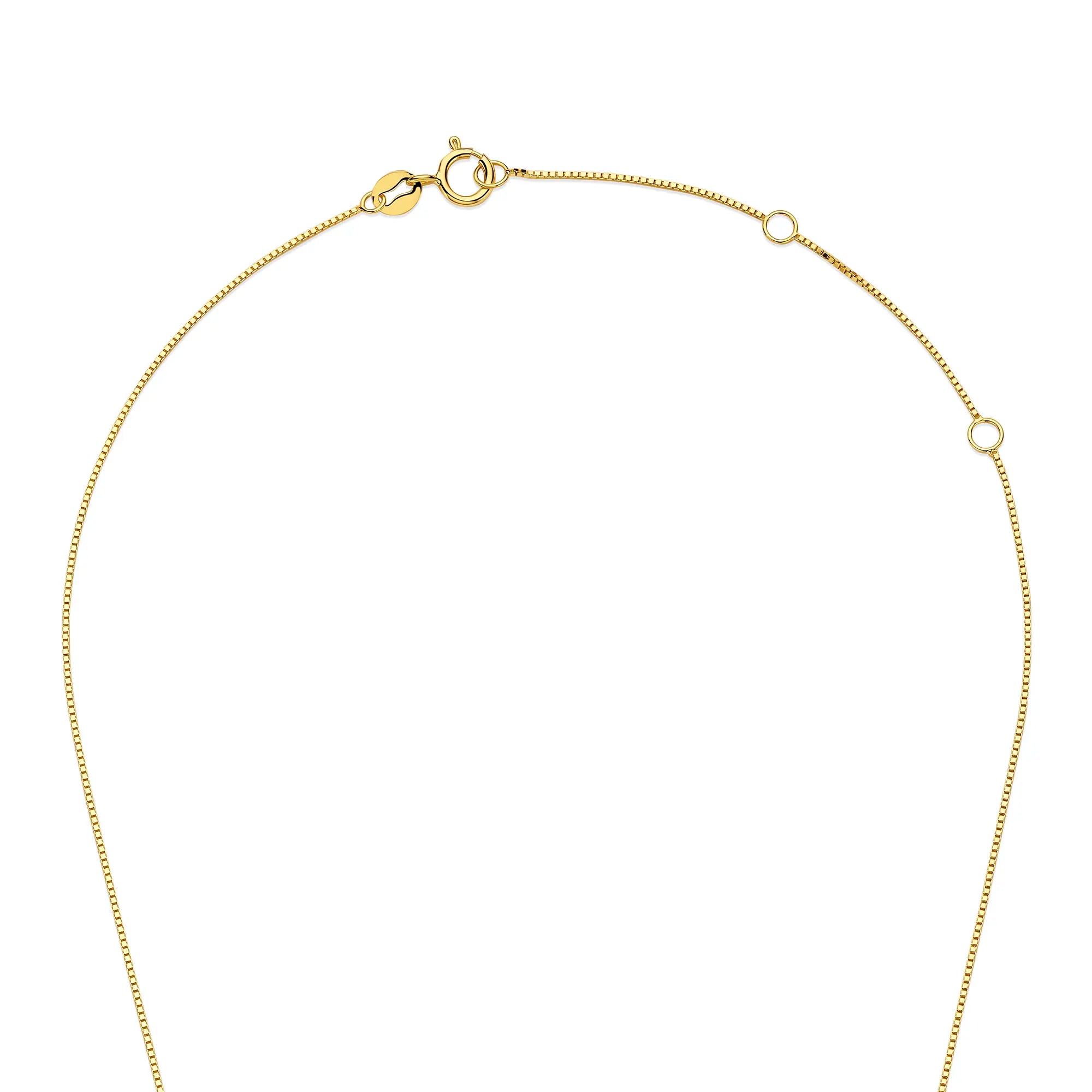 Isabel Bernard Étoiles d’Or Aries 14 Carat Gold Venetian Necklace With Horoscope IB340178