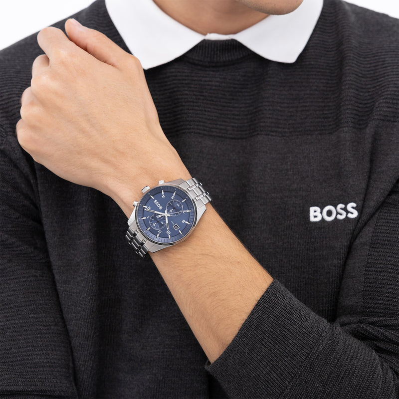 Hugo Boss Skytraveller Silver Men's Watch HB1514216-zoom-