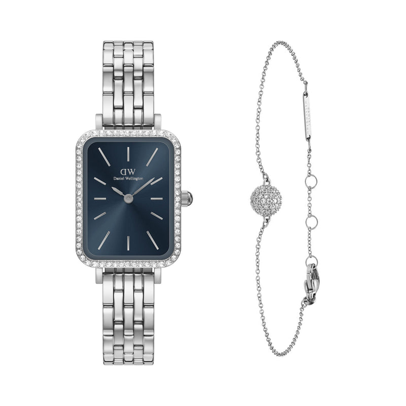 Daniel Wellington Quadro Women's Watch and Bracelet Giftset DW00590020-zoom-