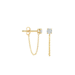 Blush 14 karat gold Ear Stud 7345YZI