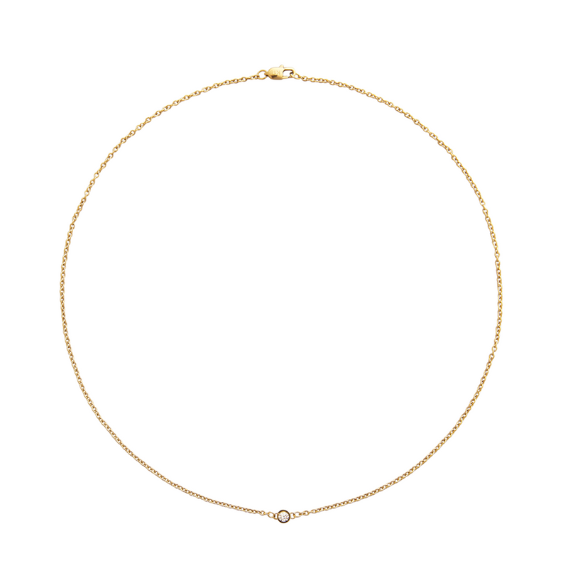 Mockberg Thin Diamond Necklace MO560-zoom-