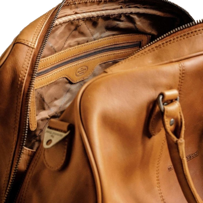 The Chesterfield Brand Liam Cognac Leather Travel bag C20.001331-zoom-