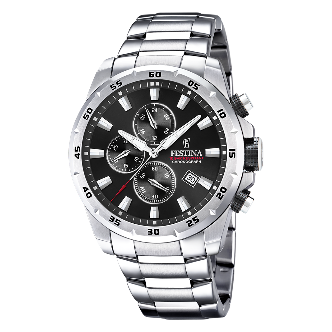 Festina Chrono Sport Silver Watch F20463-4