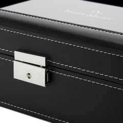 Mats Meier Mont Fort Black Watchbox voor 8 Watchs