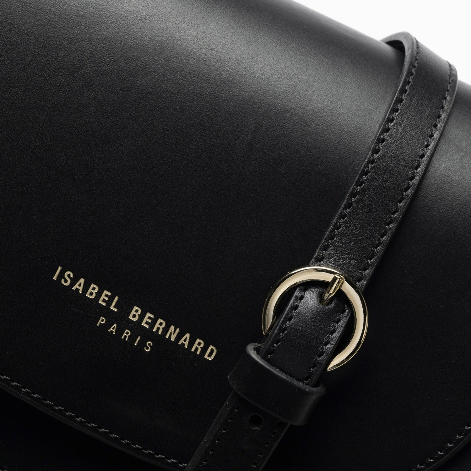 Isabel Bernard Montmartre Manon Black NatuurLeather Crossbody bag IB21110