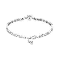 Pandora Timeless Sparkling Heart Tennis Bracelet 590041C01-20