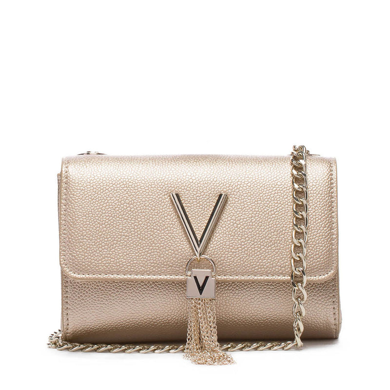 Valentino Bags Divina Gold Crossbody Bag VBS1R403GORO-zoom-