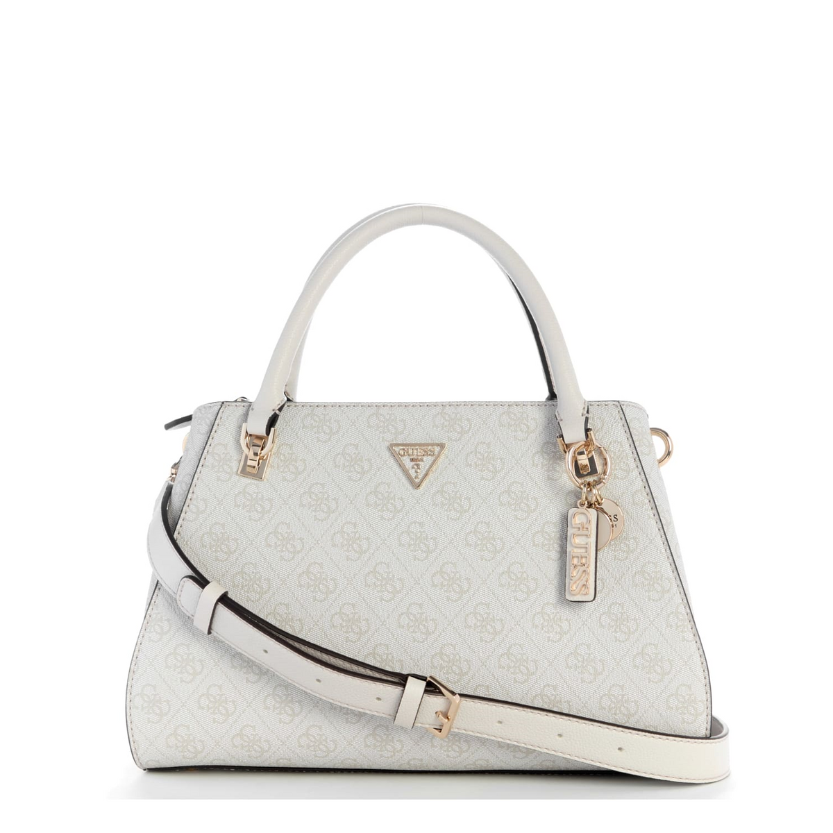 Guess Noelle II Bone Logo Luxury Satchel HWBG96-72070-BNN