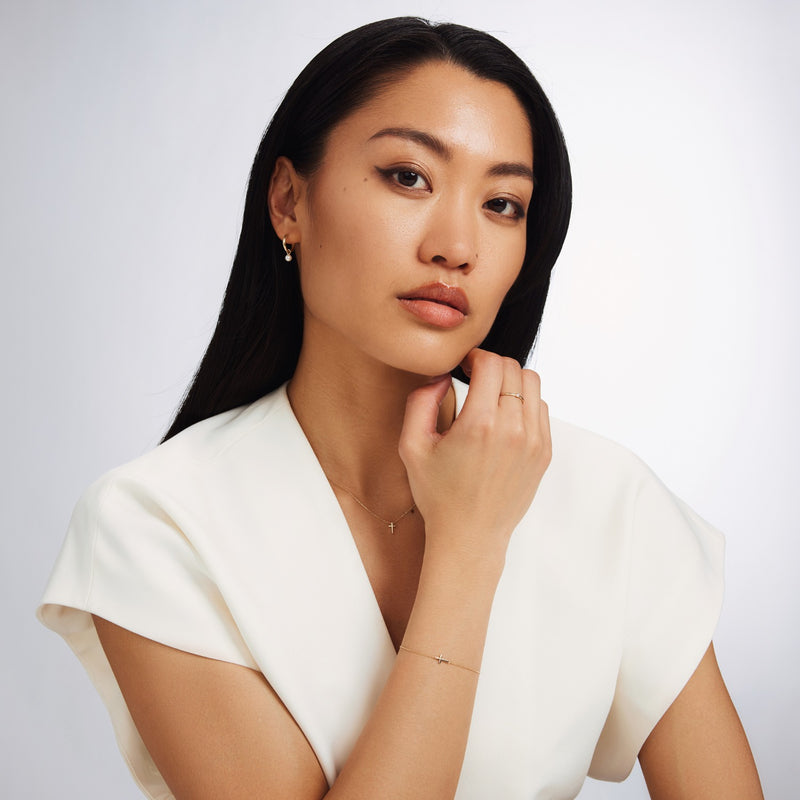 Isabel Bernard Monceau Solange 14 karaat gouden armband IB320064-zoom-