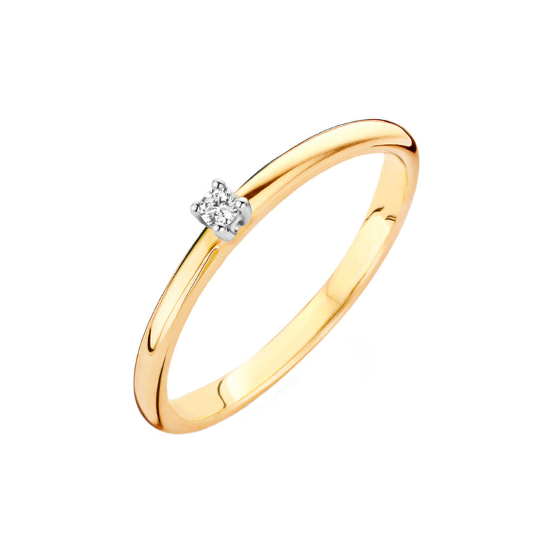 Blush Diamonds 14k Gold Ring with Diamond 1600BDI/50-zoom-