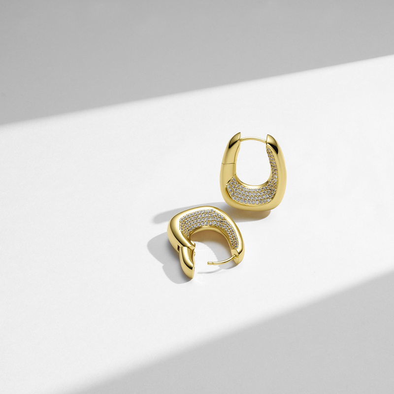 Sif Jakobs Vergulde Borsa Grande Oorbellen SJ-E2621-CZ-YG-zoom-