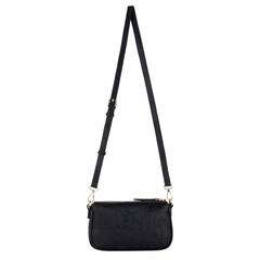 Valentino Bags Pansy Black Crossbody bag VBS8PG42NERO