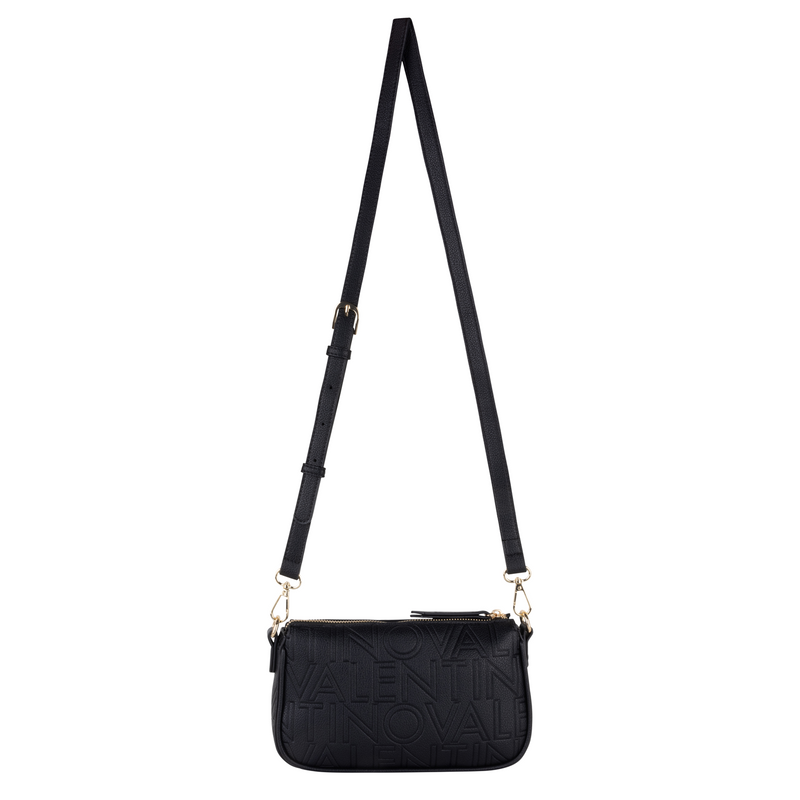 Valentino Bags Pansy Black Crossbody bag VBS8PG42NERO-zoom-