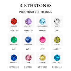 Violet Hamden Venus Zilveren Ring Met Geboortesteen VH330007AUG-60