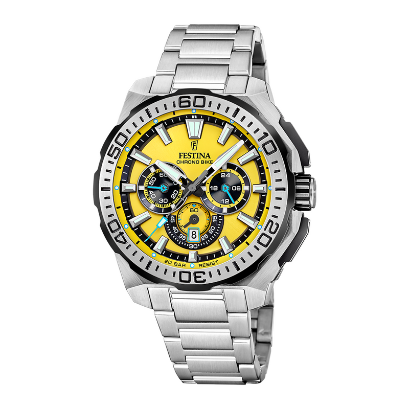 Festina Chrono Bike Yellow Men's Watch F20724/4-zoom-