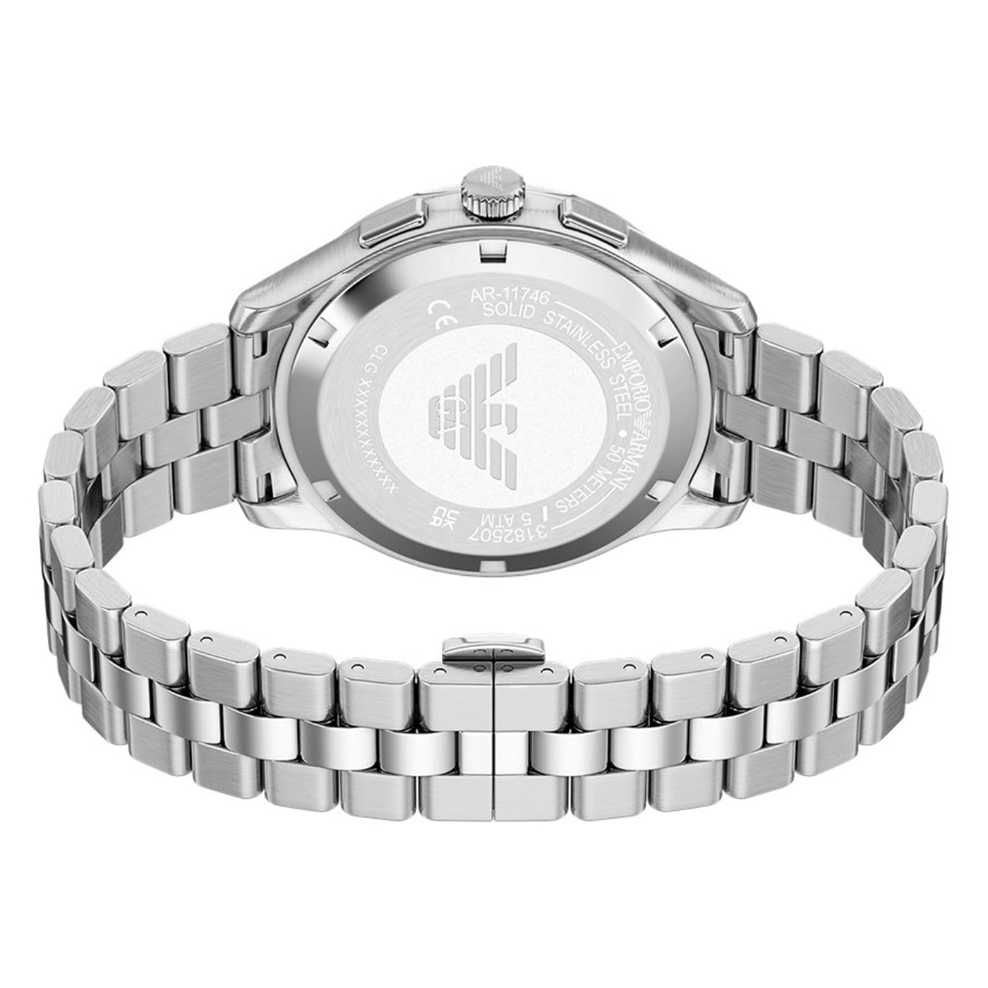 Emporio Armani Round Green Dial Watch AR11746