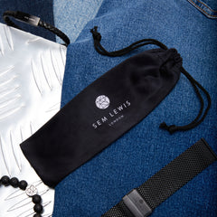 Sem Lewis Lundy Island Diver Strap 20mm Mat Black SL620017