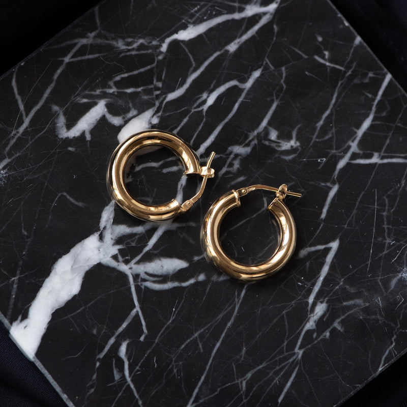 Parte di Me Bibbiena Poppi Casentino 925 sterling zilver gold plated oorringen PDM36056-zoom-