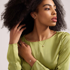 Beloro Jewels Monte Napoleone Perla 9 carat gold Necklace BO340026