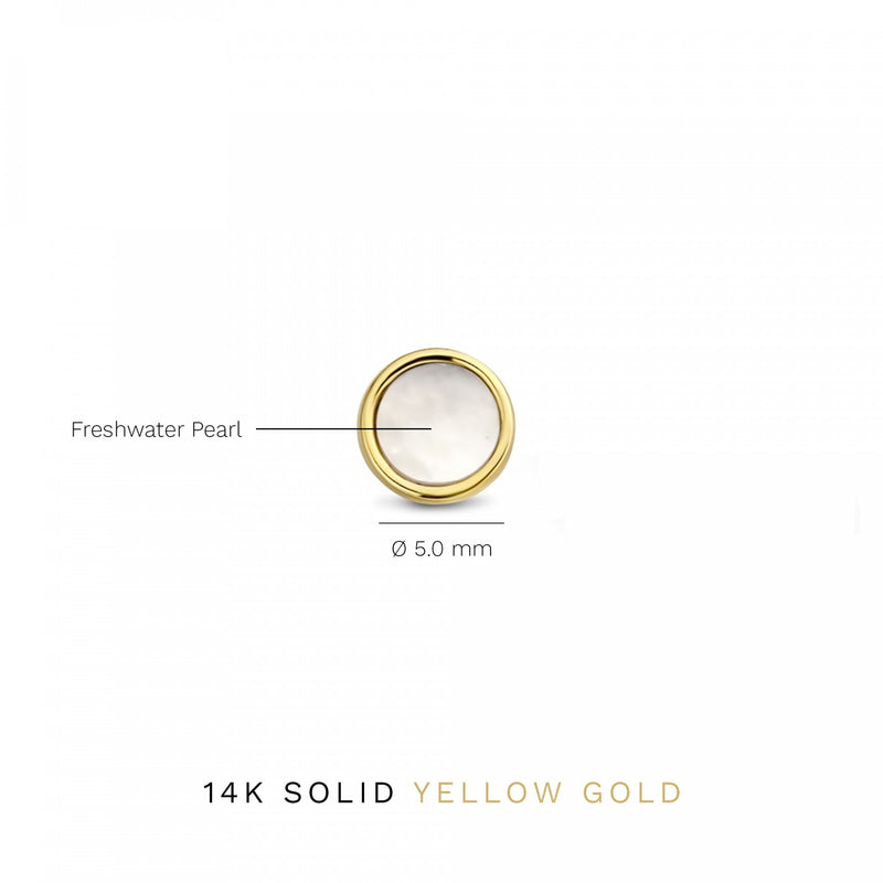 Isabel Bernard Cadeau d´Isabel 14 Karaat Gouden Oorbellen Set IB90126-zoom-