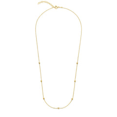Beloro Jewels Della Spiga Dani 9 Karat Gold Necklace BO340041