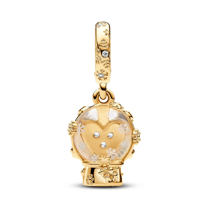 Pandora Moments Gold-coloured Charm 762825C01with14 Carat Gold Plating-zoom-
