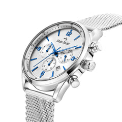Mats Meier Grand Cornier Chronograph Men's Watch Silver Colored MM00135