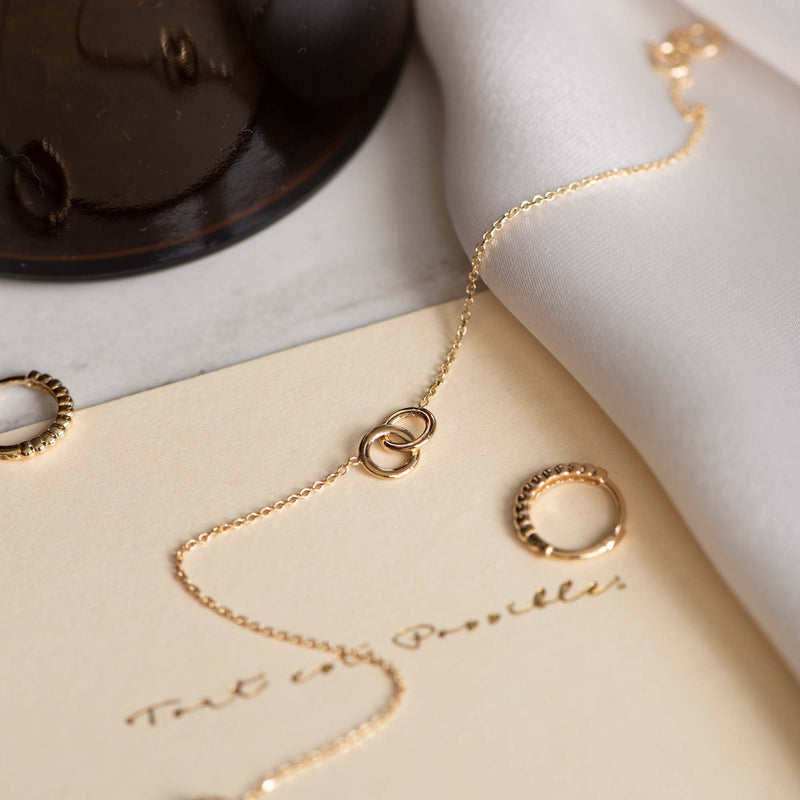 Isabel Bernard 14 Karaat Gouden Le Marais Zoé Armband IB320104-zoom-