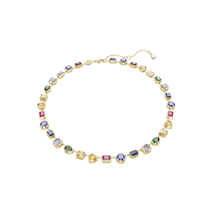 Swarovski Stilla Gold-coloured Necklace 5662915 (Length: 38.00 - 45.00 CM)-zoom-