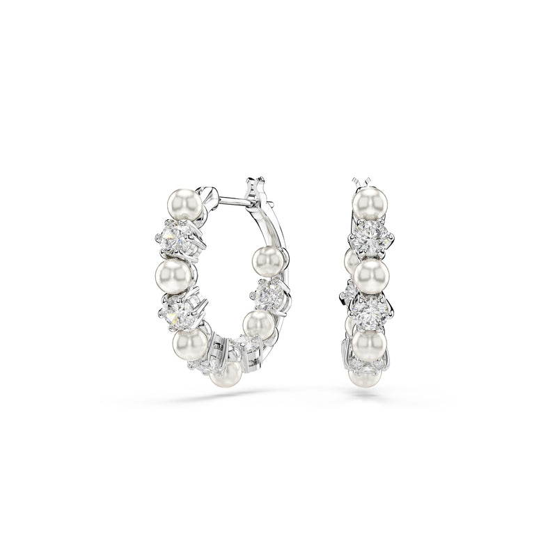 Swarovski Matrix Silver Coloured Ear studs 5709256-zoom-