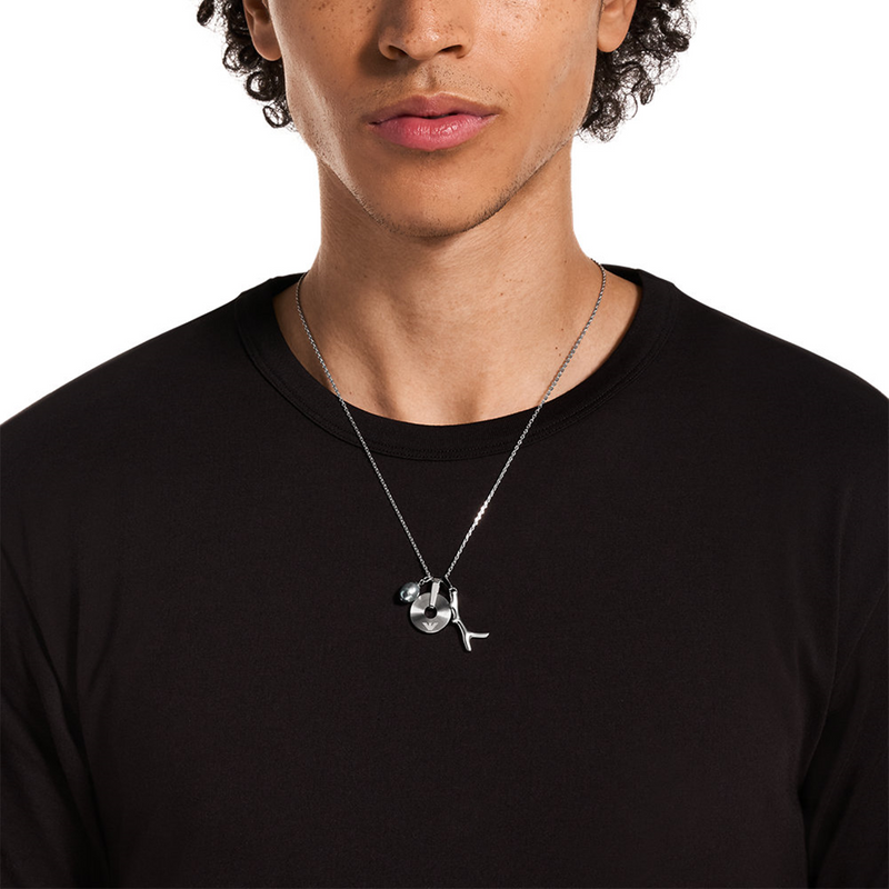 Emporio Armani Stainless Steel Men's Necklace EGS3315040-zoom-