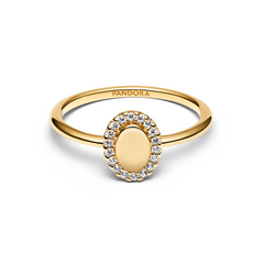Pandora Timeless Gold Plated Ring 163800C01-58