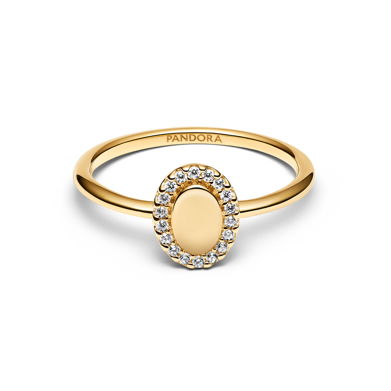 Pandora Timeless Gold Plated Ring 163800C01-58-zoom-