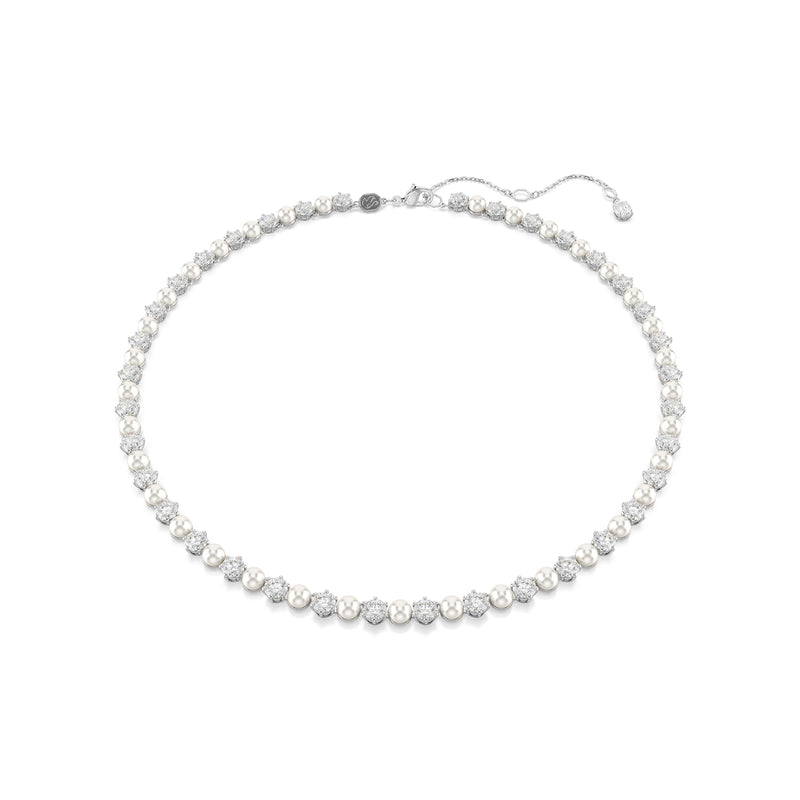 Swarovski Matrix Silver Coloured Necklace 5689623-zoom-