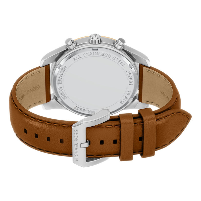 Michael Kors Lexington Round White Dial Watch MK9257-zoom-