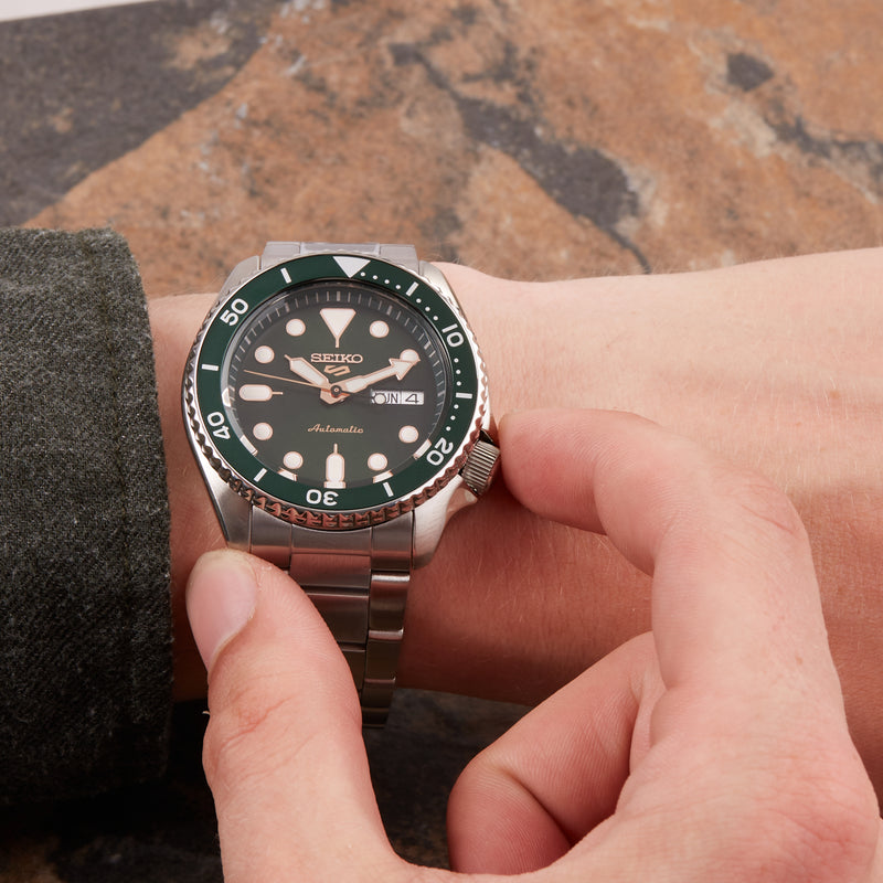 Seiko 5 Sports Automaat Horloge SRPD63K1-zoom-