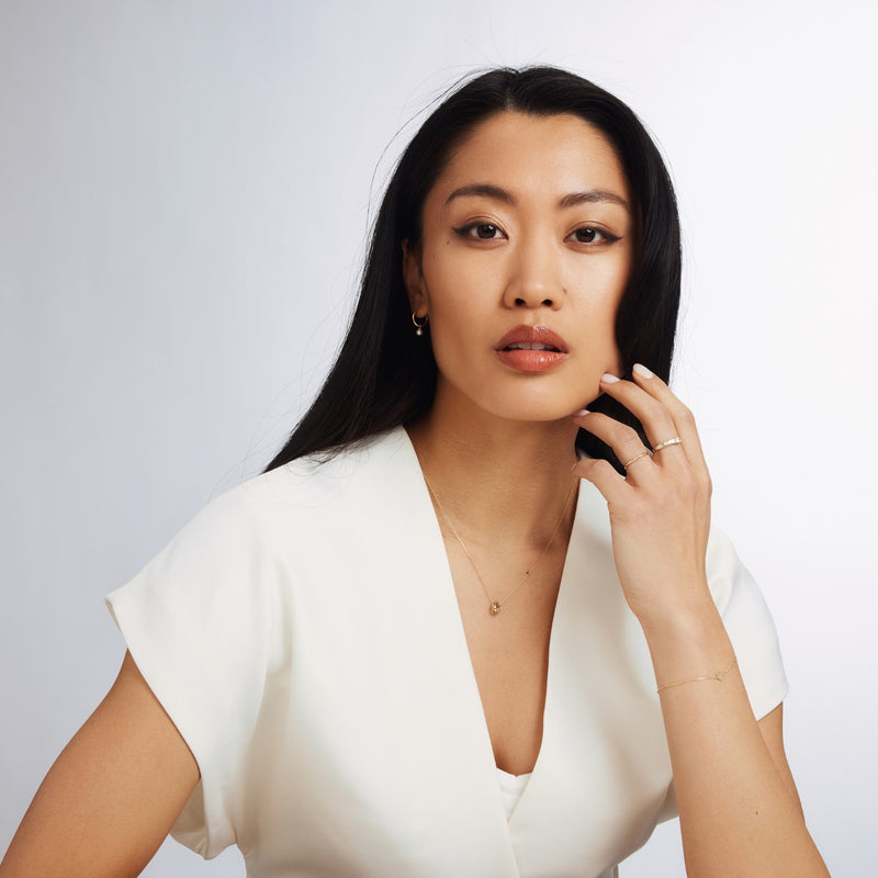 Isabel Bernard Rivoli Méline 14 Karaat Gouden Collier IB340150-zoom-